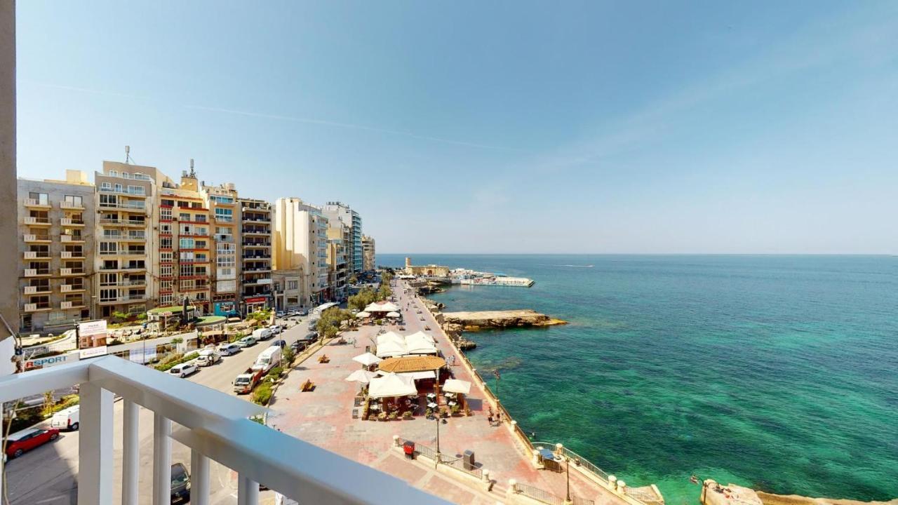 6Th Floor Seafront Apartment With Open Sea Views Sliema Exterior foto